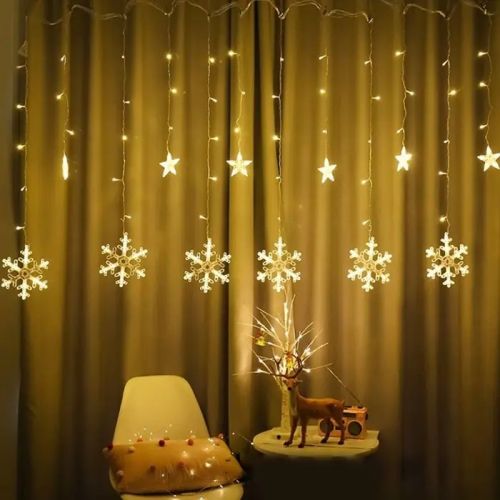 ��������-��������� ������������ "Snowflakes" 2.5*0.85� 120led