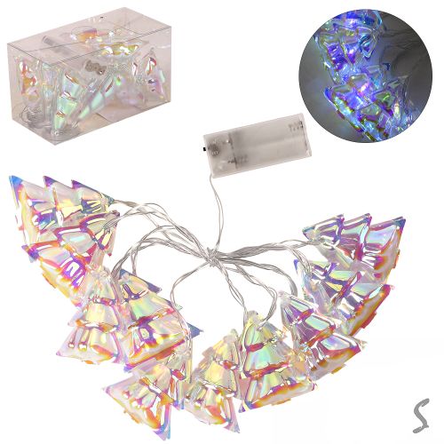 �������� ������������ "Tree hologram" 2� 10led (2AA)