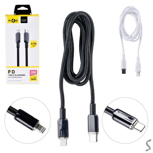 ������ KLGO Type-C to Lightning PD 30W 1.0�