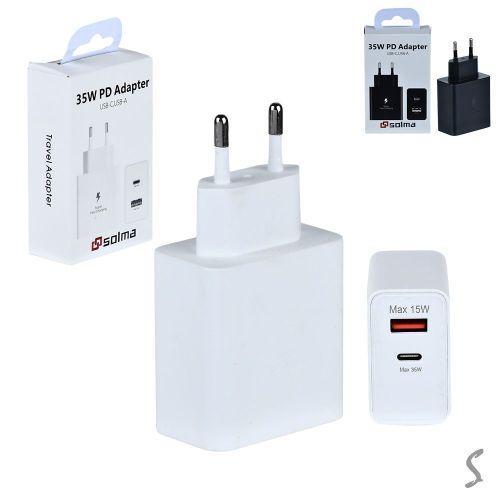 ��������� �������� ������� SOLMA PD USB-C 35W/USB-A 15W