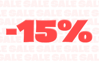 ����� - 15%