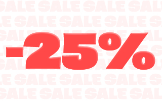 ����� - 25%