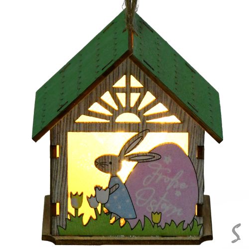 �����-������ � ���������� ���������� "Easter Bunny House" 8�� (3 ��������� LR1130 ������ � �����.)